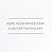 Hallmark Signature Father's Day Card (Star Wars)
