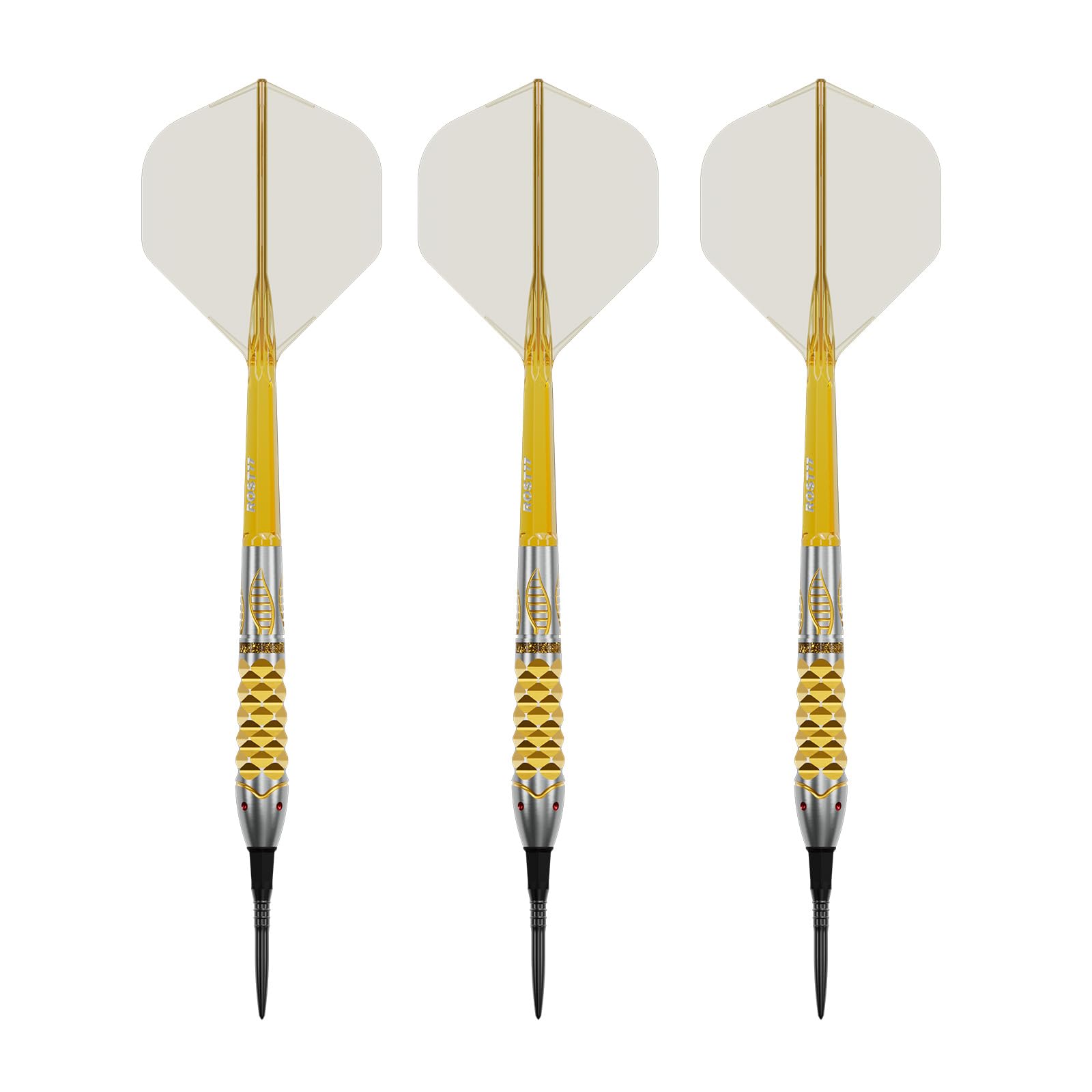 CUESOUL Forest Serie 20/21/22/23/24 g OTO Point 90% Wolfram-Dart-Set mit titanbeschichtetem und integriertem ROST77 Flight