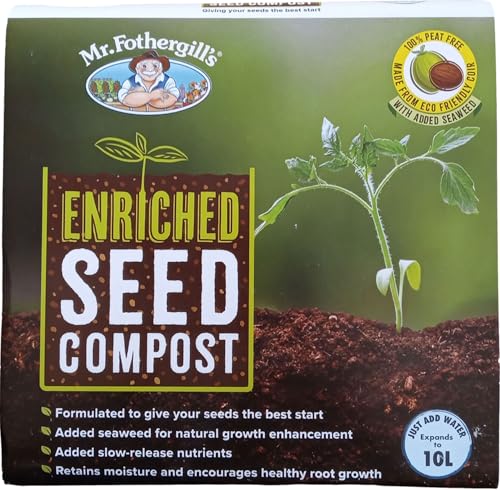 MR. FOTHERGILLS Seed Premium Potting Compost - Peat Free Enriched with 10L