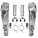 TengChang Motocicleta Delantero estribera Reposapiés Conjunto para Kawasaki Z1000 2007 2008 2009...