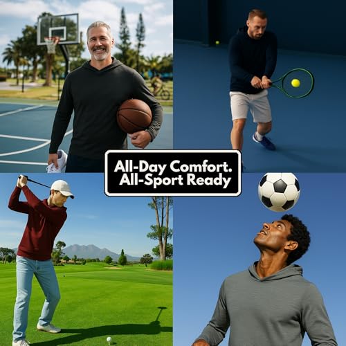 easy casuals Quick-Dry Athletic Lightweight Hoodie: Moisture-Wicking, Stretchable - Lightweight & Durable Performance Wear - Image 6