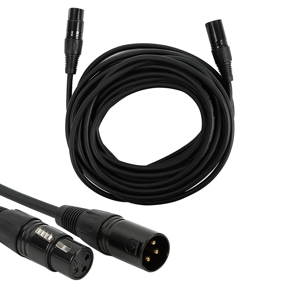 XLR Cable 10M, XLR Male To Female Cable Audio Microphone Cable Used For