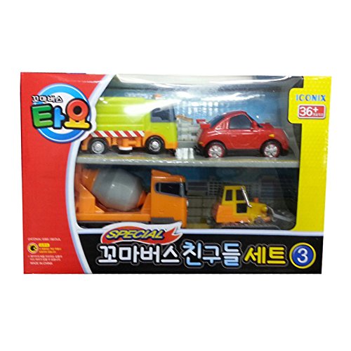 [SET] Tayo The Little Bus ���т����o�X �^�� �t�����Y �X�y�V���� �~�j 4�s�[�X No.3 (���r�[ + �N���X + �X�s�[�h + �r���[) [���s�A���i]