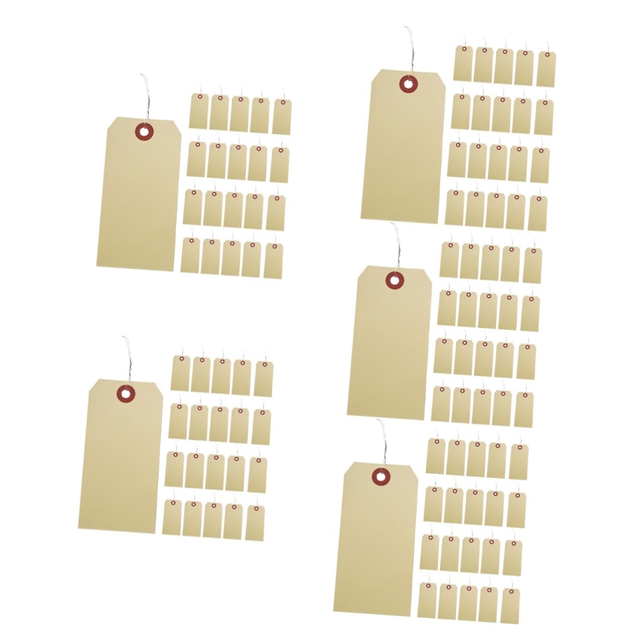Gatuida 250piezas Etiquetas De Envío Manila Con Alambre De Hierro Etiquetas De Embalaje Reutilizables Material Resistente y Seguro Para Etiquetado De Cargas y Paquetes