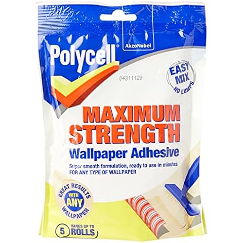 Polycell Maximum Strength Wallpaper Adhesive 5 Roll Cover