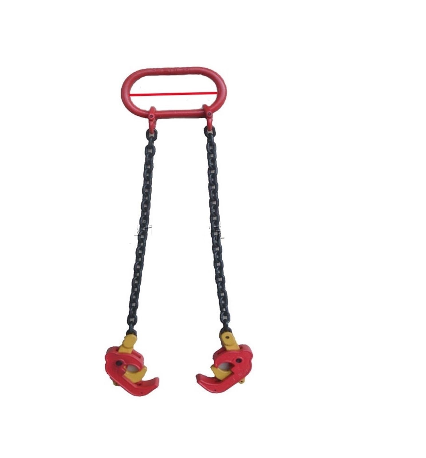 MYUYEE Chain Hoist, Chain Sling,1Ton Die Forging Iron Oil Drum Lifter, Clamp Plastic Bucket Barrel Tank Can G80,Flexible Enough (40020013 1 Ton)