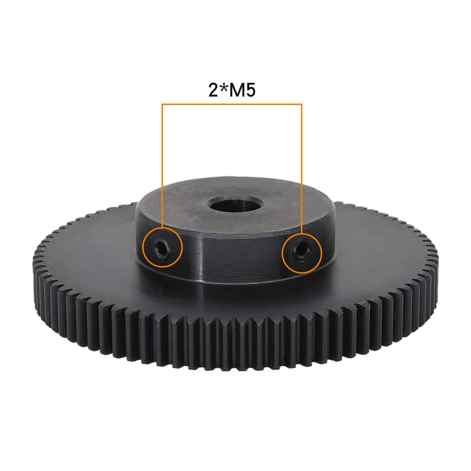 Ingranaggio Cilindrico In Acciaio Al Carbonio - 1 Modulo, Diverse Misure Denti Per Trasmissione Potenza - Foto 6