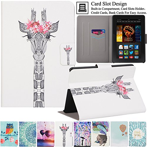 Kindle Fire HDX7 Case, Artyond Ultra Lightweight PU Leather Case Flip Stand Magnet