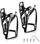 Water Bottle Cages - Lightweight PC Water Bottle Holder for Bike - 2 Pack Bicycle Water Bottle Ho...