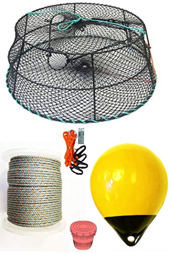 KUFA Sports Tower Style Prawn Trap with Prawn Trap Accessory Combo(CT76+PHM38Y+HA2)