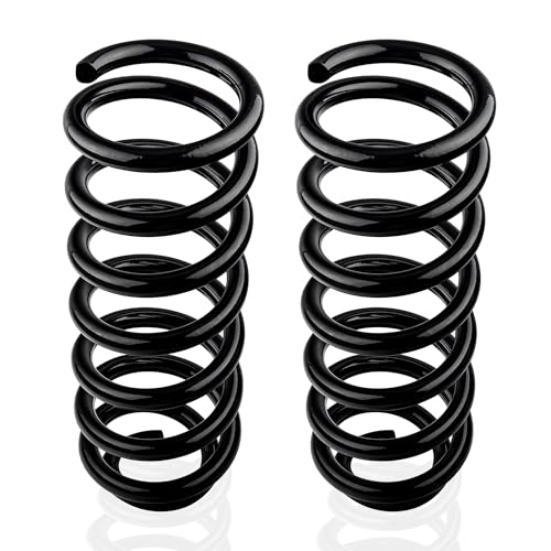Rear Heavy Duty Coil Springs for Ram 1500 2009-2018 2wd 4wd, 100% Extra Load Capacity (2000 lbs), Maintains Factory Ride Height, For Truck Towing,Black