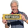 SmartSign 4 x 14 inch West Virginia State Vintage Metal Sign “Mountaineers Are Always Free”, 40 mil Rustproof Aluminum with Clear Overcoat, Retro Wall Décor, Multicolor, Made in USA #3