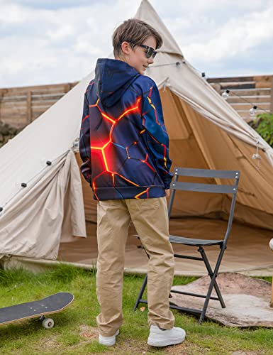 Ahegao 3D Hoodies For Boys Novelty Navy Blue Pullover Sweater Size 8 9 10 11 12 Kids Fun Soft Lightweight School Hoodys Sweatshirts Big Girls Fissure Graphics Tops Comfy Jersey Coat #TOP2