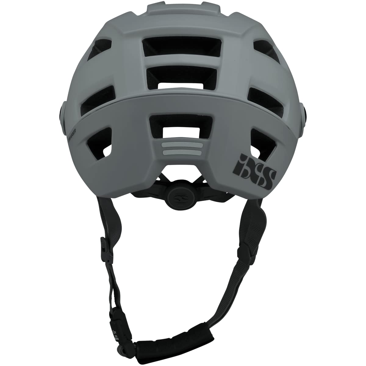 IXS Trigger AM - Casco per mountain bike, Grigio, ML (58-62cm)