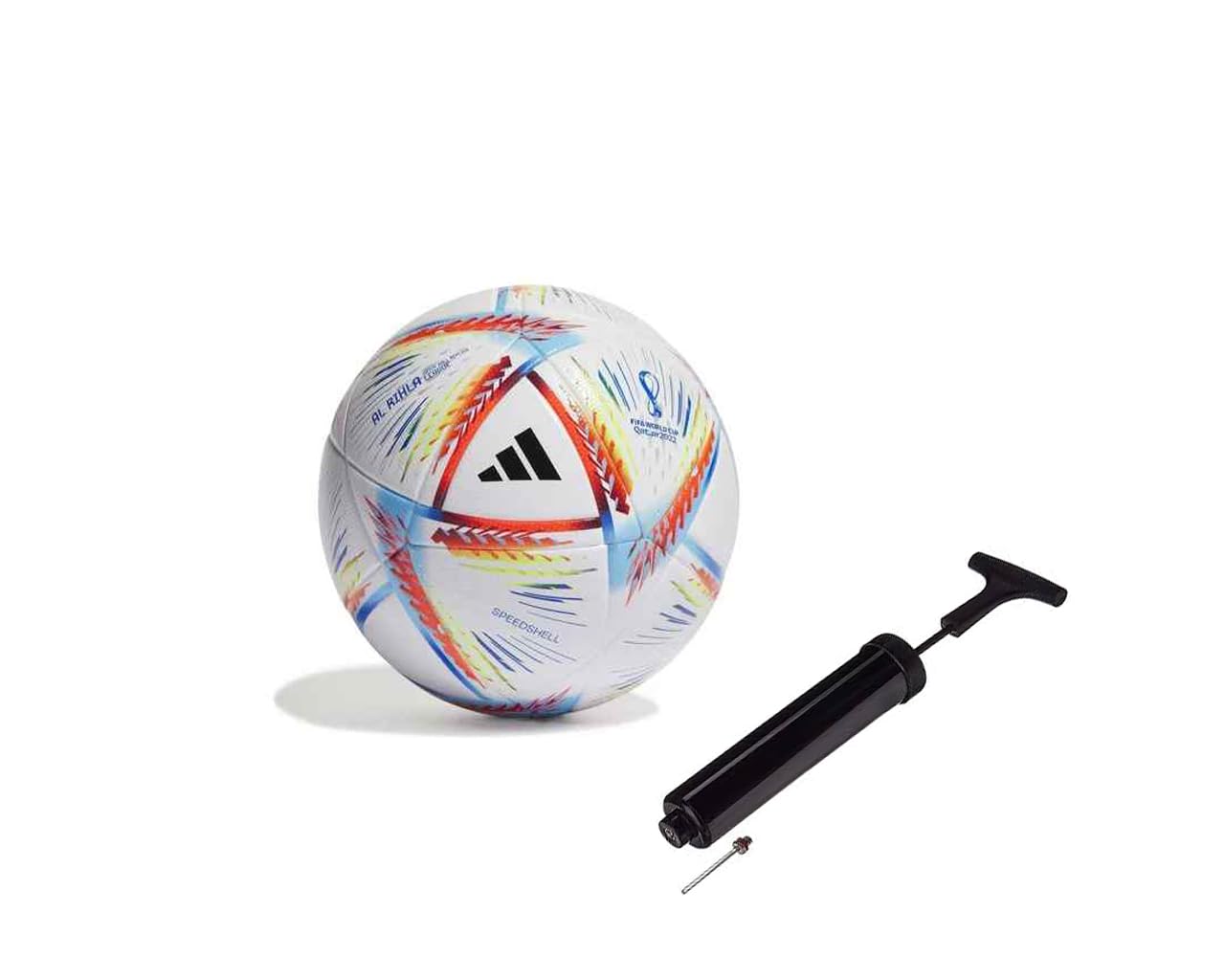 JD SPORTS World Cup Football Material Rubber Multicolor with Air Pump Size 5 No. Pack of 1 (B0BWDH6ZH1) Amazon Price History, Amazon Price Tracker