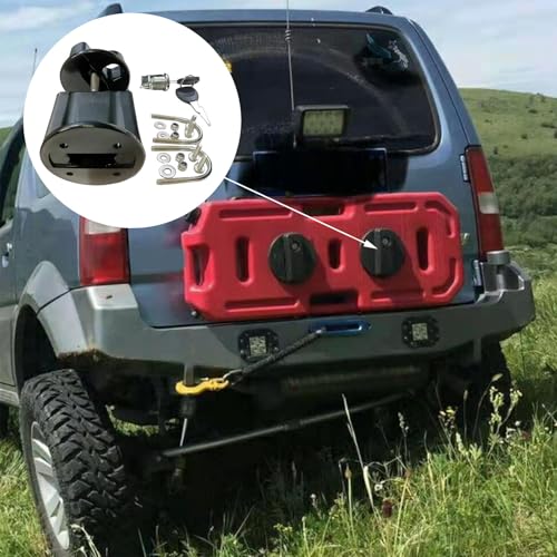 Bloqueo de soporte para tanque que evita el robo de combustible 3