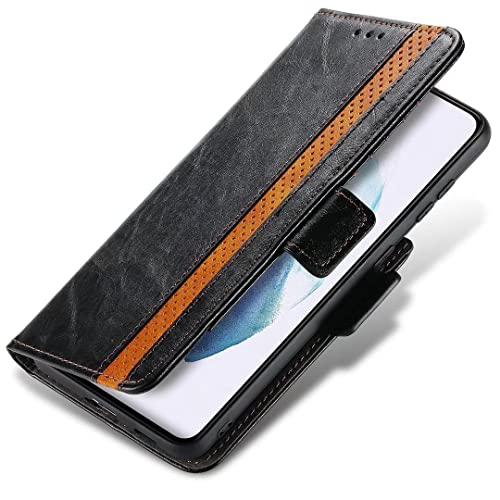 EasyShow Case Compatible with Motorola Moto G14 Case, Motorola Moto G14 Splicing Wallet Case with Card Slots