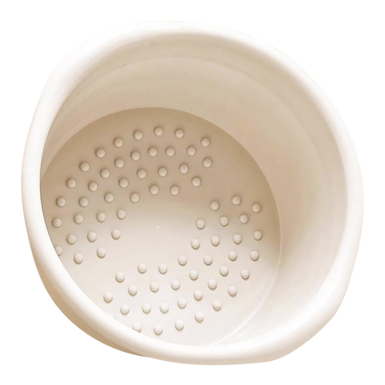 DOITOOL Portables und Leichtes Fußbecken Strand aus Pp Kunststoff für Home und Outdoor Funktionales Fußbad mit Beige Farbe und Praktischem Design für Eltern