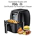 ENKLOV Air Fryer 5.5QT XL (Recipe Guide Included) ENKLOV 12 in 1 Digital Display Control, Oil Less Hot Airfryer Oven, Fast 1350W Electric Power Air Cooker,Easy Clean