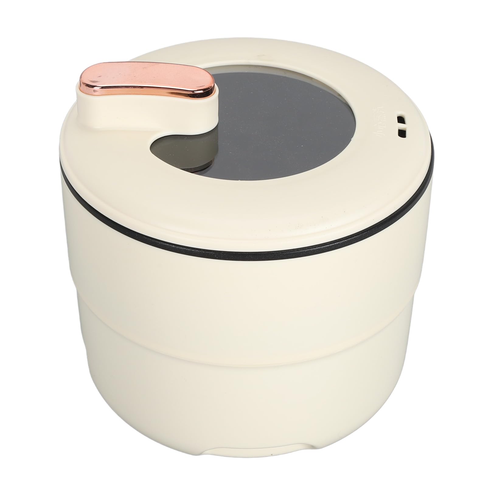 Olla Arrocera Eléctrica, Multifuncional de 1,8 L, Doble Capa, Antiescaldaduras, Antiadherente, Olla de Cocción Eléctrica para Fideos, Sopa, Guisado (Enchufe europeo)