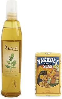 Lanman & Kemp Patchouli Cologne Spray 8 Fl Oz + Patchouli Soap 3.35 Oz (Colonia Pacholi + Jabon Pacholi)