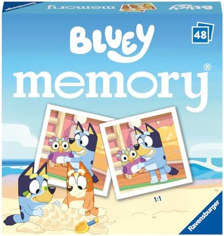 Ravensburger - Memory Mini Bluey | Juegos De Mesa 4 Años O Más | ...