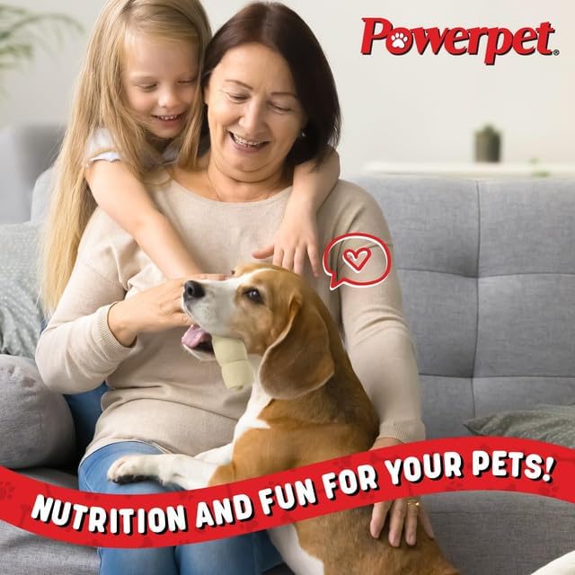 Miniatura 7 de Powerpet Treats - Rollos de mejillas de res para perros, promueve la higiene dental, 100% natural y altamente digerible, alto en proteínas, razas