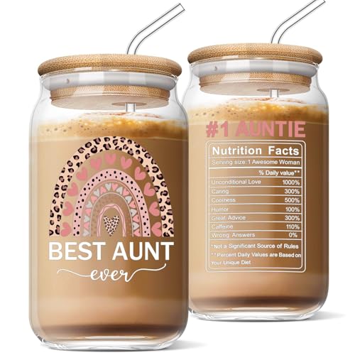Aunt Birthday Gifts Ideas - Best Aunt Ever Gifts, Mother’s Day Gifts for Aunt Auntie from Niece,...