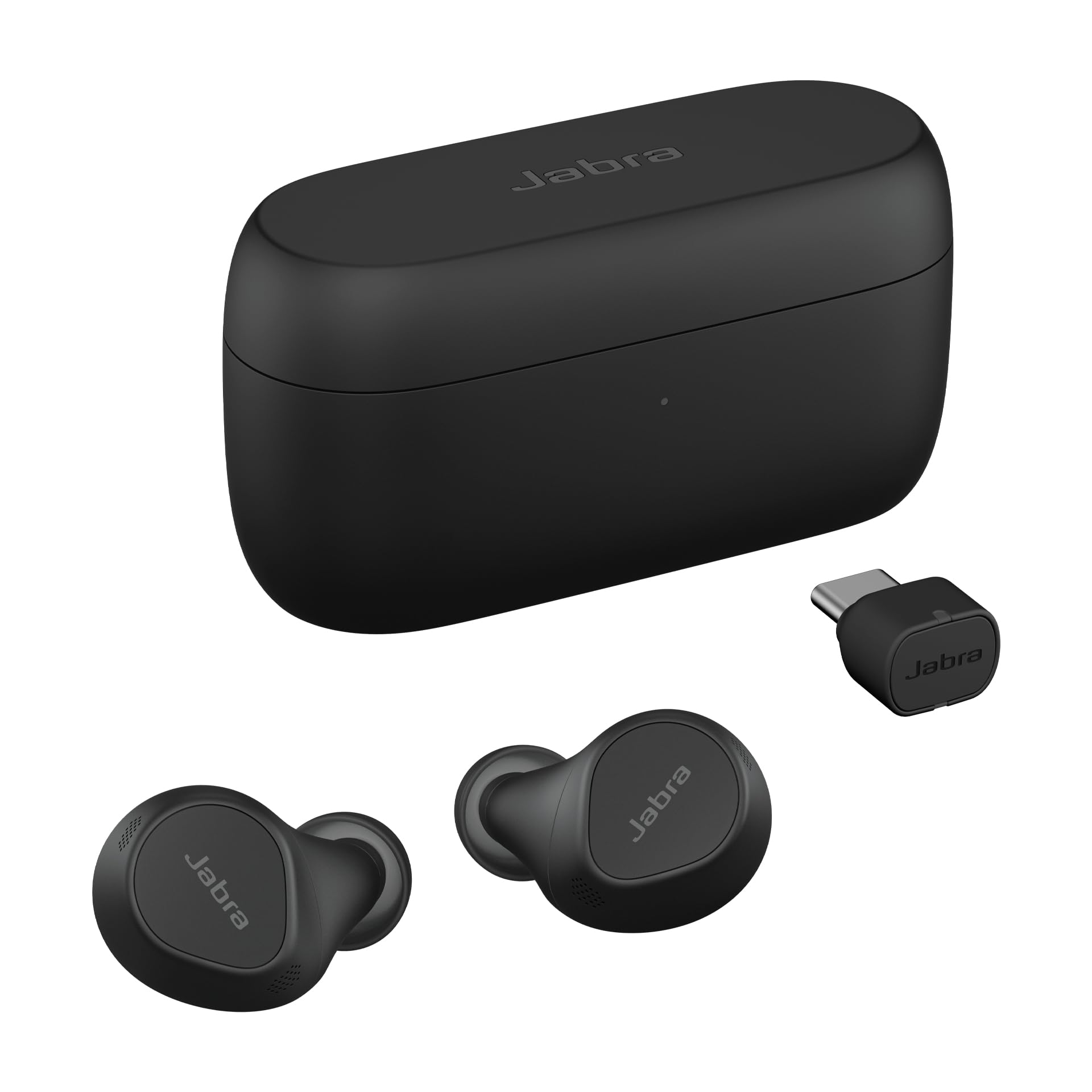 Jabra Evolve2 Buds True Wireless In-Ear-Bluetooth mit aktiver Geräuschunterdrückung (ANC) und MultiSensor Voice-Technologie – zur Nutzung mit Online-Meeting-Apps zertifiziert – Schwarz – Bild 5