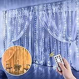 IP44 Resistente al Agua y uso Versátil: El diseño resistente al agua IP44 hace que las luces de cadena Anpro sean la mejor opción para la decoración de interiores y exteriores. Ampliamente utilizado para árbol de Navidad, exterior para casa, fiesta, sala de estar, tienda de campaña, boda, hogar, ventana, baño, adorno de festival y todo el año.