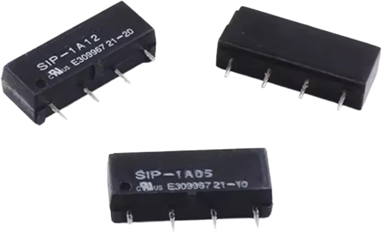 5pcs 5V 12V 24V Reed Relay Switch Module SIP-1A05 SIP-1A12 SIP-1A24 4PIN(SIP-1A05)
