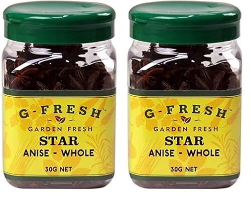G-Fresh Star Anise (Whole), 30 g (Pack of 2)