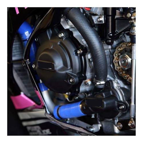 Tapa estator motor GSXR1000 2017-2023 cubierta protectora de fibra de carbono 2