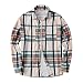 CHENYM GroßE GrößEn Hemden Einfachheit Outwear Leichtes GeschäFt Oberteile Spot-Tie-Dye Button Down Shirts Reverskragen ÜBergangsjacke HolzfäLlerjacke Trucker Jeansjacke