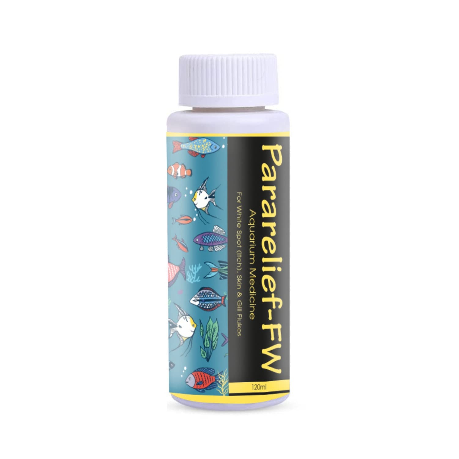 Foodie Puppies Aquarium/Fish Tank Pararelief - FW (120ml) | Aquarium Fish Treatment for White Spot (Itch), Skin & Gill Flukes | Suitable for Fresh Water (B0C4JP9TN9) Amazon Price History, Amazon Price Tracker