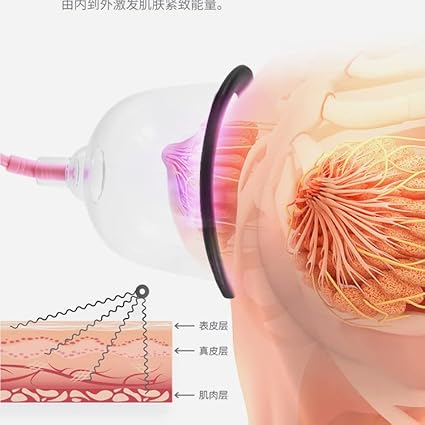 Maquinas para el hogar, Masajeador eléctrico de Senos, máquina de Aumento de Belleza de Pecho, masajeador de extensión de Pecho, promueve el Crecimiento de los Senos para