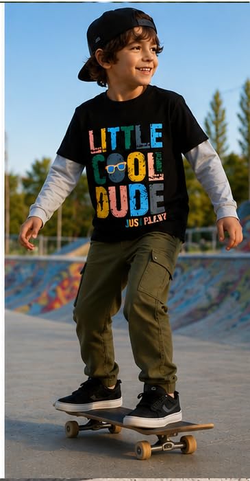 Image of T2F Boy's Cotton Regular Fit Full Sleeve T-Shirt(Pack of 5)