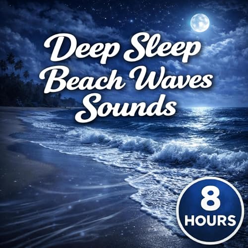 Beach Waves Under the Stars