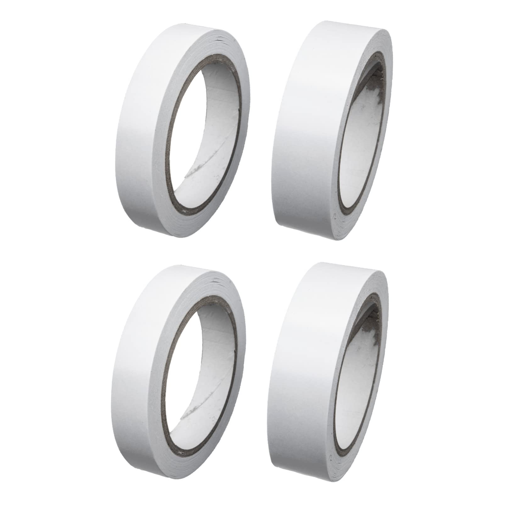 TEHAUX 20rollos Cinta Doble Cara De Alta Adhesión Para Manualidades y Cinta Resistente Para Decoración y Montaje