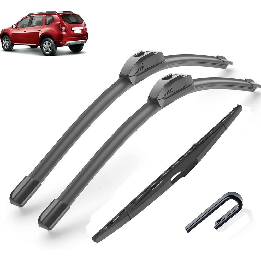 Balais Essuie-glace Partsline Pour Dacia Duster II - 550+480mm, Avant, Neuf, Garantie 2 Ans