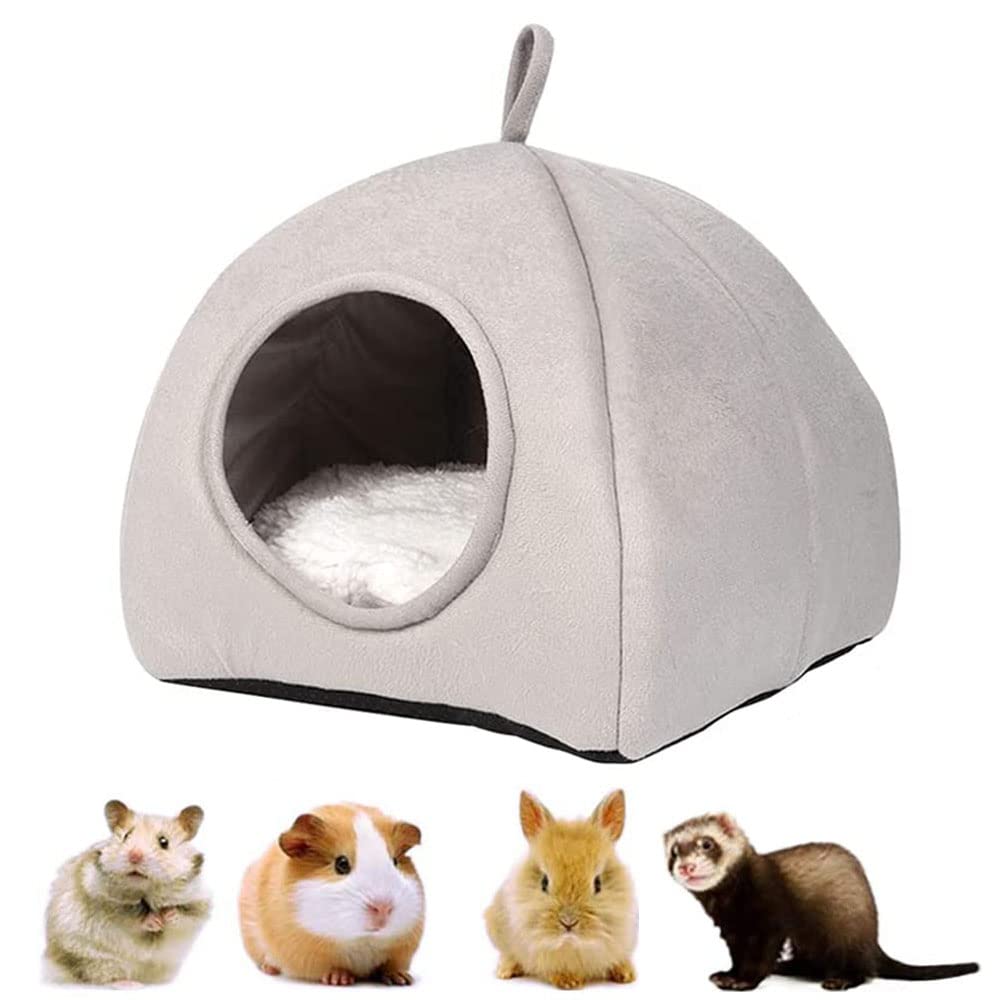 Srcasy Cama Pequeña para Mascotas Chinchilla, Nido de Hámster, Cama de Casa para Animales Pequeños, Cama de Conejo, Nido para Mascotas Pequeñas, para Hámster Ardilla Chinchilla