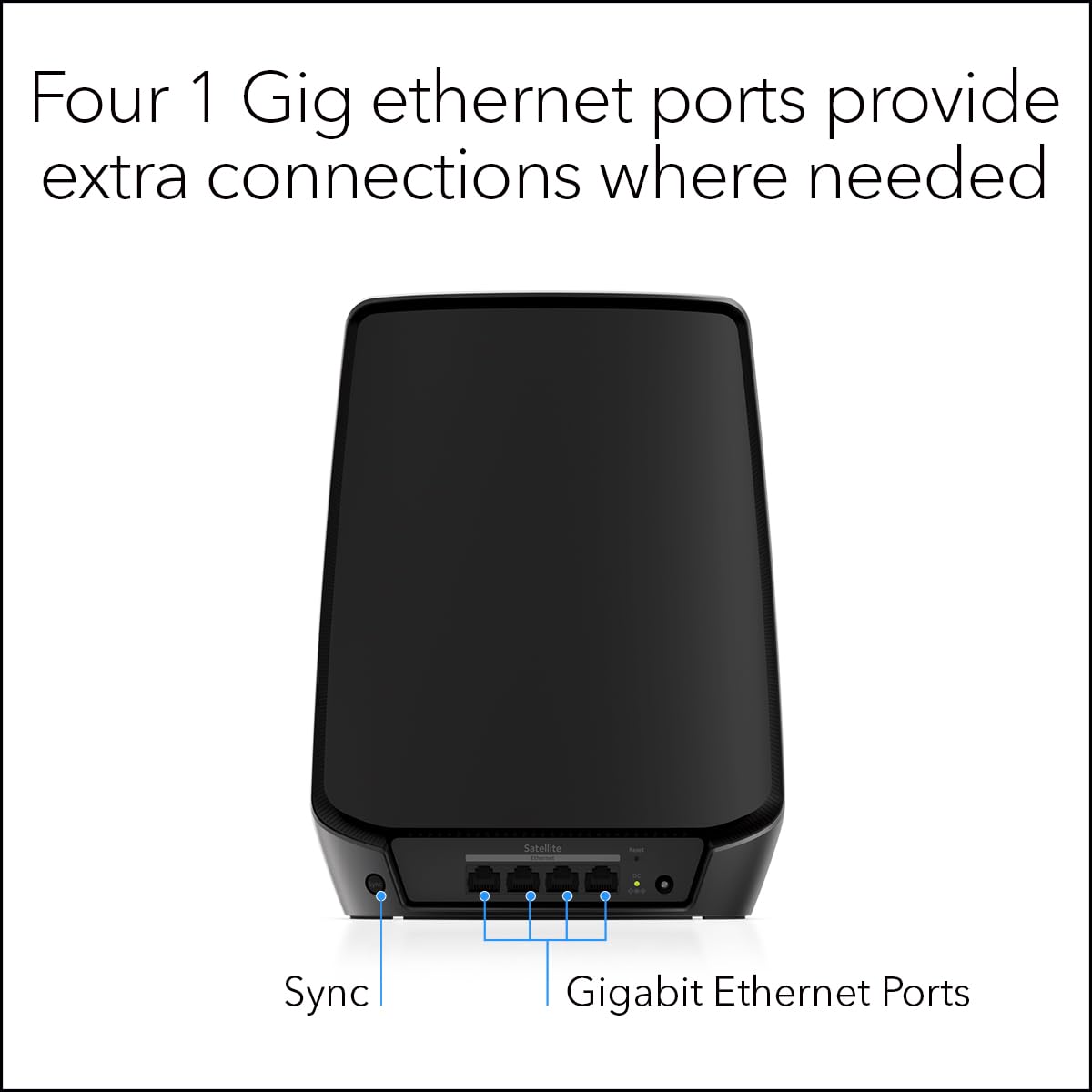Amazon.com: NETGEAR Orbi Tri-Band WiFi 6 Mesh Add-on Satellite