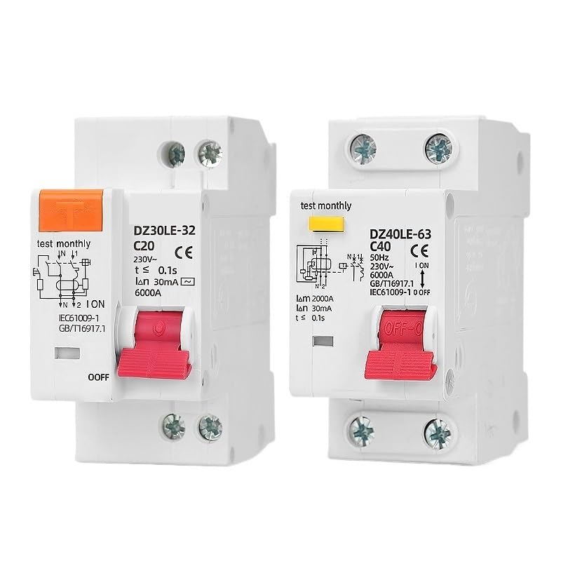 Evite sobrecargas eléctricas con el diferencial EPNL 1P+N contra cortocircuitos en líneas de 63A