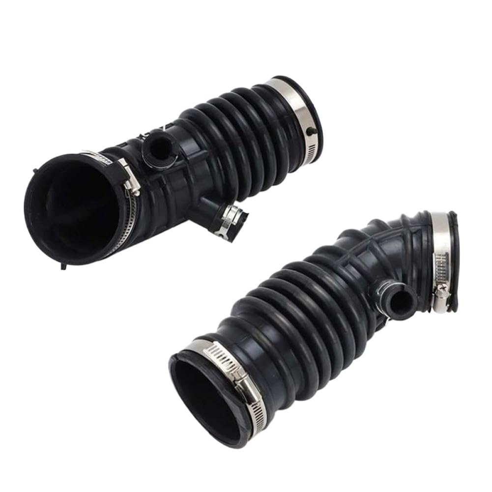 Ekusscmeh Onecolor Air Intake Hose Duct Tube Set 16576-Jk21a 16576-Jk21b Compatible With G35 2007 2008 Ex35 2008 2009 2010