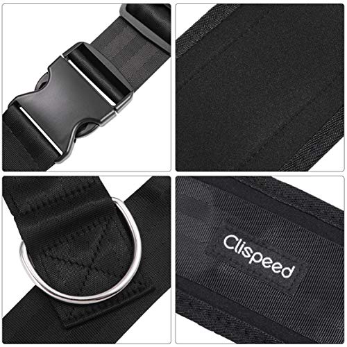 image for CLISPEED Fitness Sled Harness Workout Harness Exercise Speed Trainer w