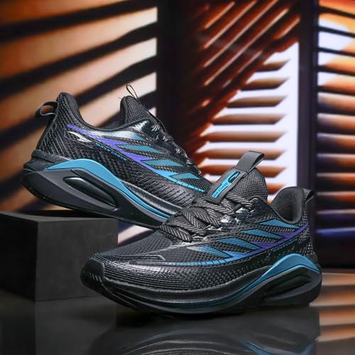 Image of ASIAN Quantum-25 Men's Running Shoes | Lightweight Sneakers with Air-Cushioned Sole, Breathable Knit Upper & Shock-Absorb Comfort | Perfect for Travel, Street Style