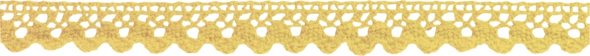 Baier Schneider SpitzenTape & 100% Cotton Yellow
