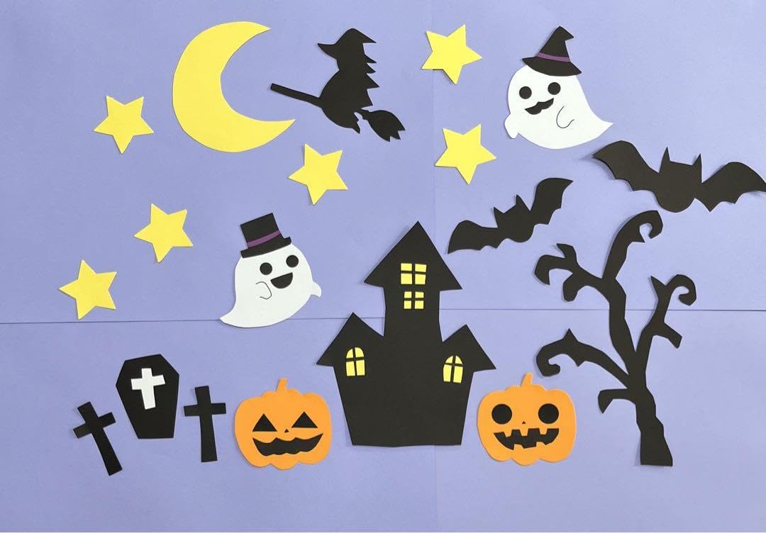 Amazon.co.jp: 10月 ハロウィン壁面飾り : おもちゃ
