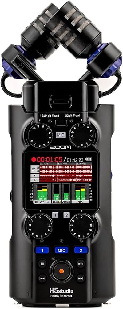 Amazon | 【セット買い】ZOOM H5studio ハンディレコーダー&ペンシル型
