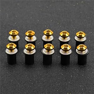 ZAPORA Motorrad Verkleidungsschrauben Satz